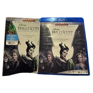 💫 7 MOVIES/$50 BUNDLE! - Disney Maleficent: Mistress of Evil – Blu-ray + DVD